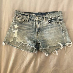 Gap Distressed Jean Shorts